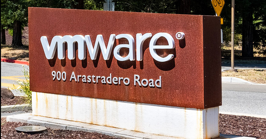 VMware location in California, 900 Arastradero Road.